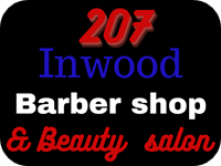 207 Inwood Barber Shop and Beauty Salon Logo